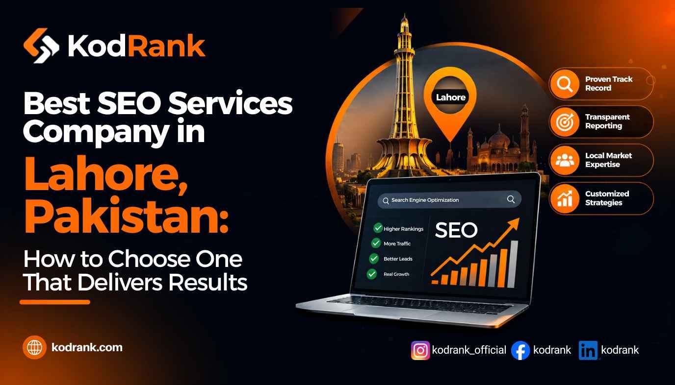 Best SEO Services Company in Lahore, Pakistan