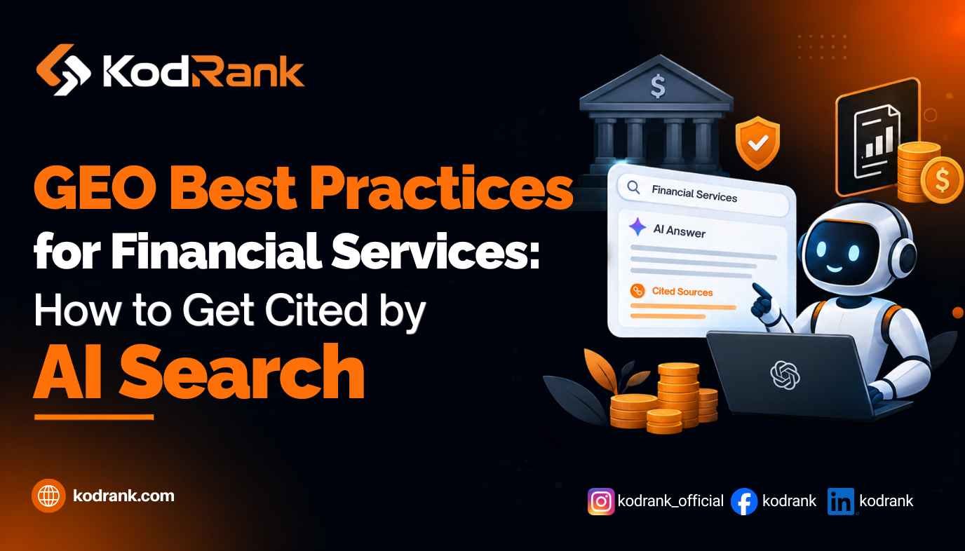 GEO Best Practices for Financial Services