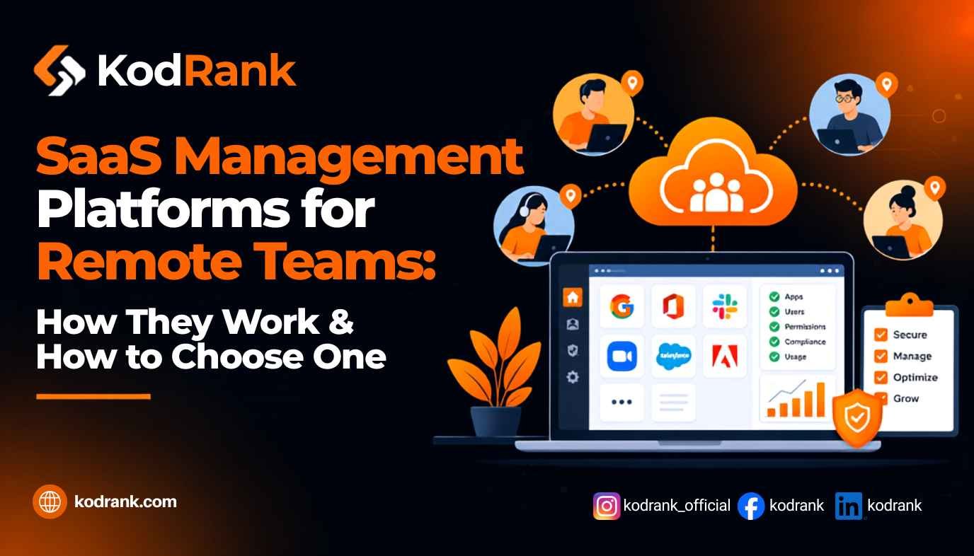SaaS management platforms