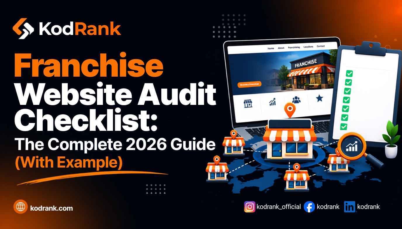 franchise website audit checklist