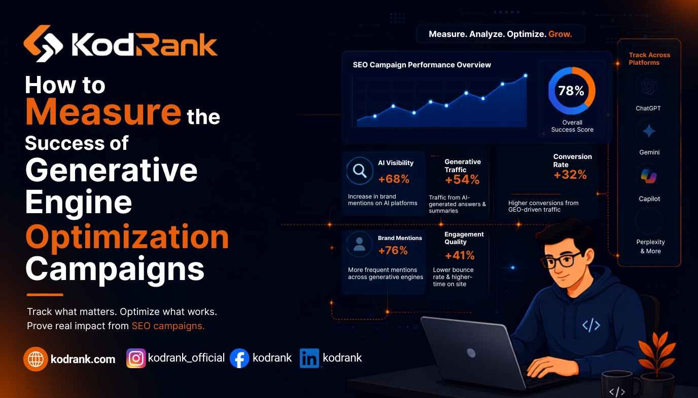 How to Measure the Success of Generative Engine Optimization Campaigns