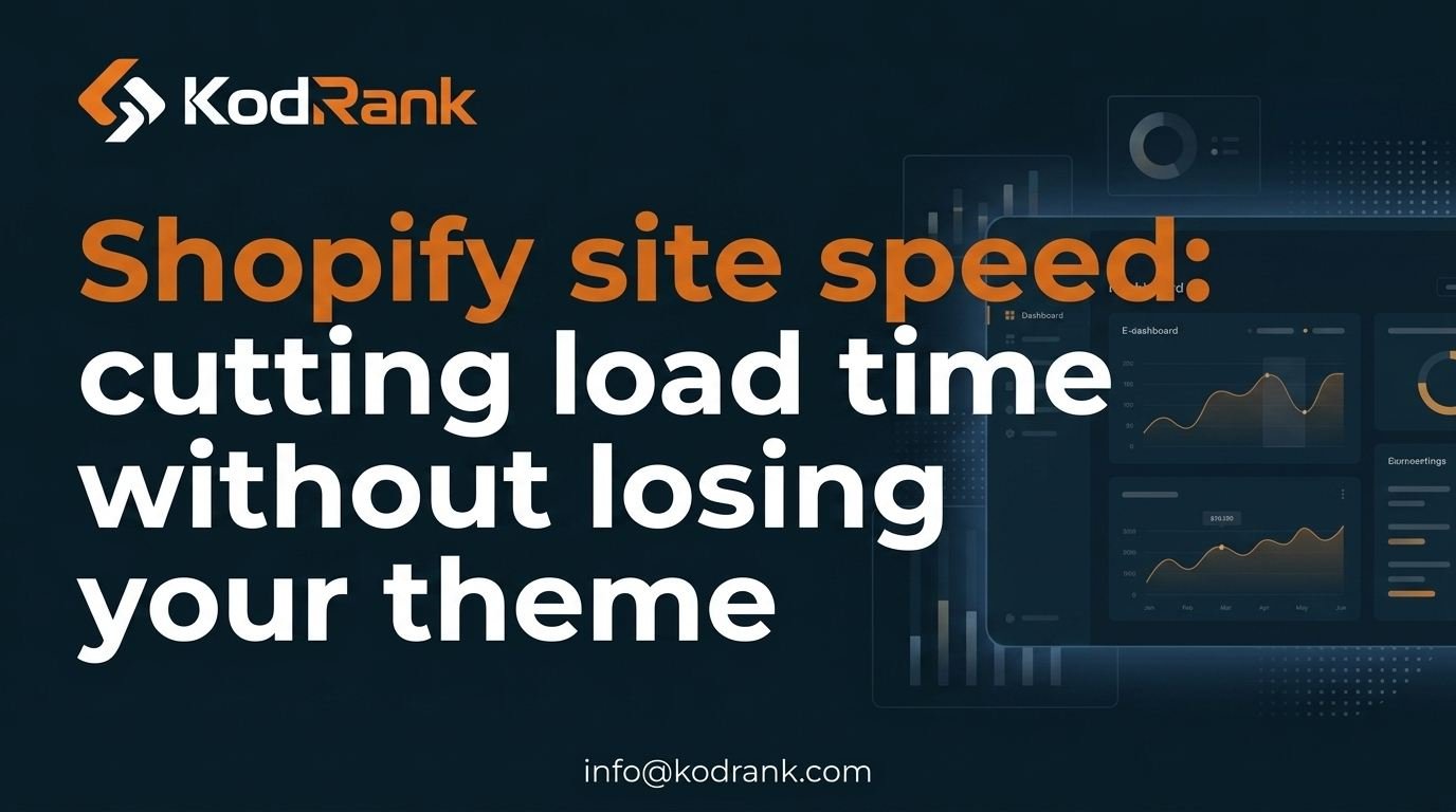 shopify site speed