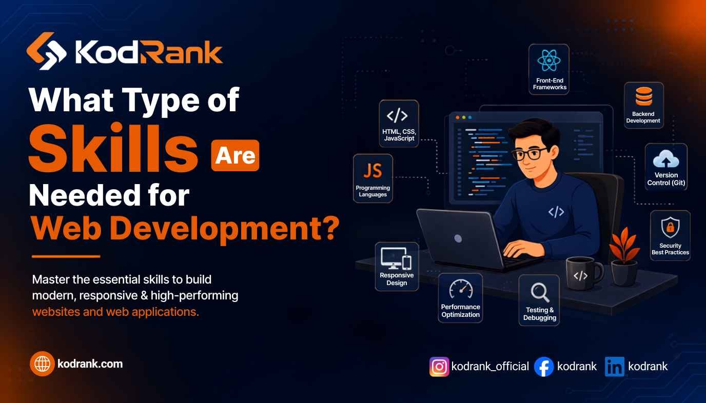 What Type of Skills Are Needed for Web Development